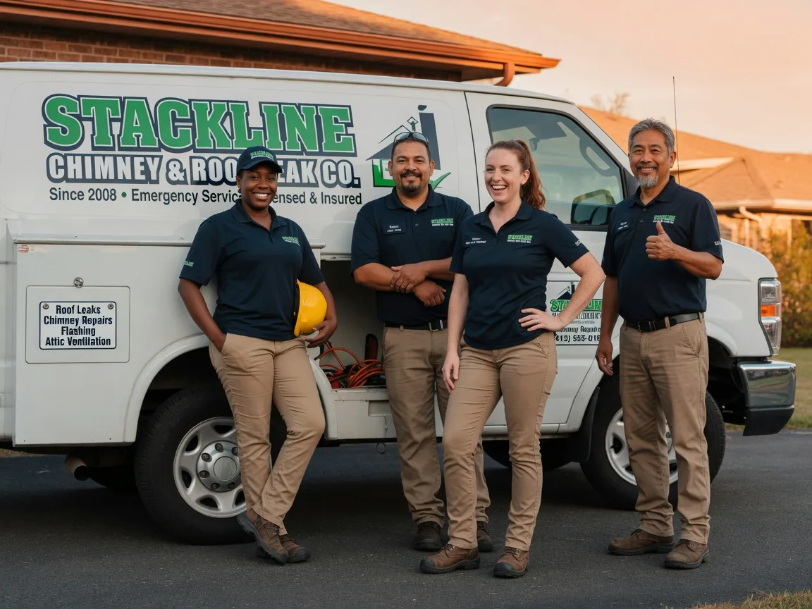 Chimney flashing repair company in Hobucken, NC